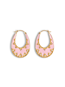 Scarlet & Blush Starly Gold Earrings