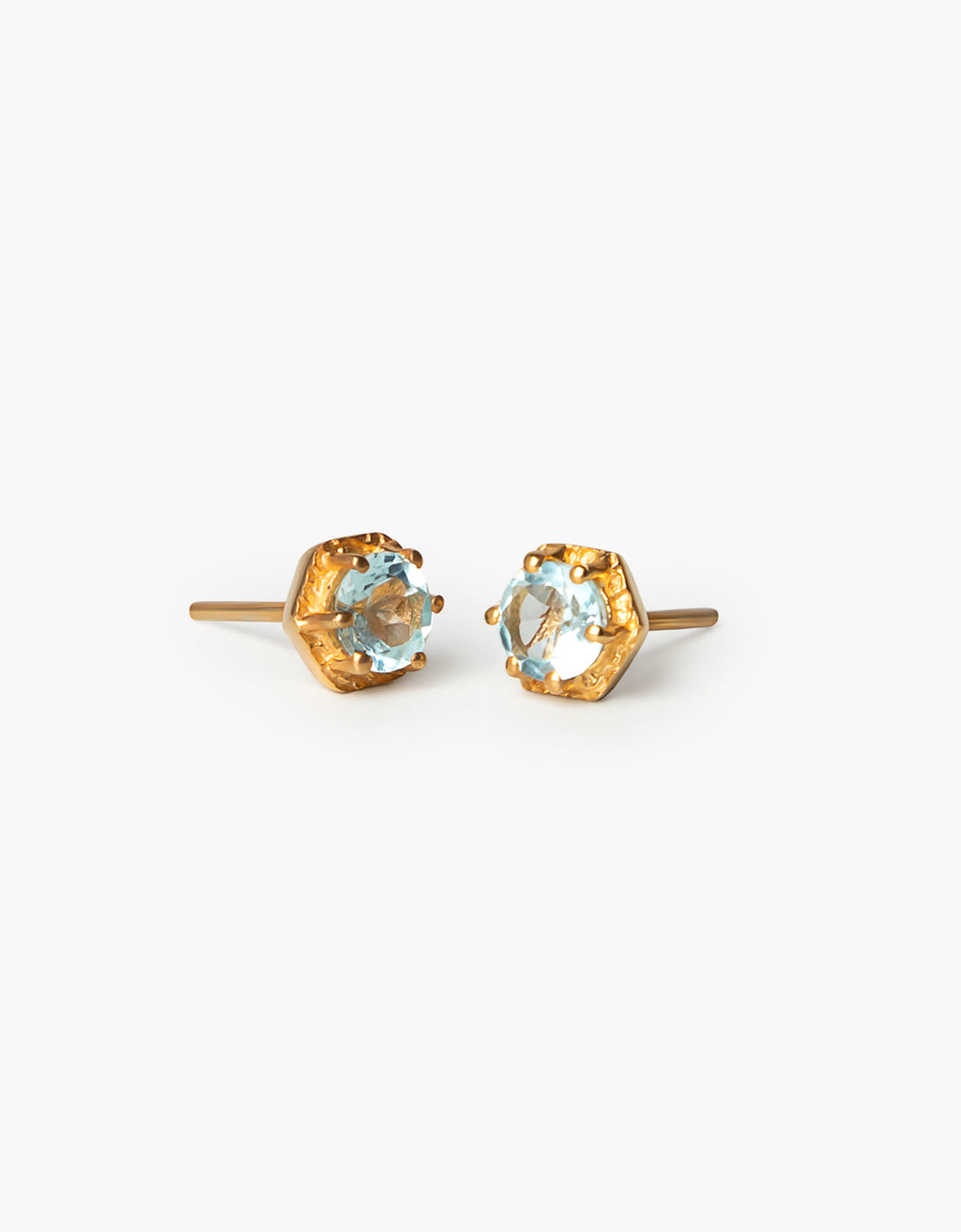 The Basics Studs in Topaz Glimmer