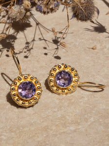 Amethyst Gold Domes