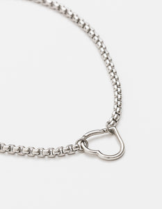 Wide Snake Chain Silver