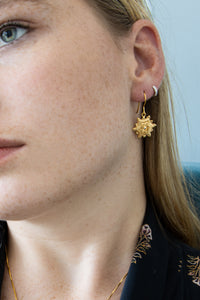 Boho Diamond Gold Earrings