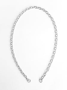 Oval Rolo Large Silver Chain (no clasp)