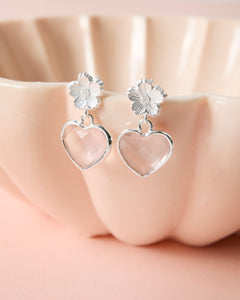 Love Notes Silver Earrings