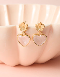 Love Notes Gold Earrings