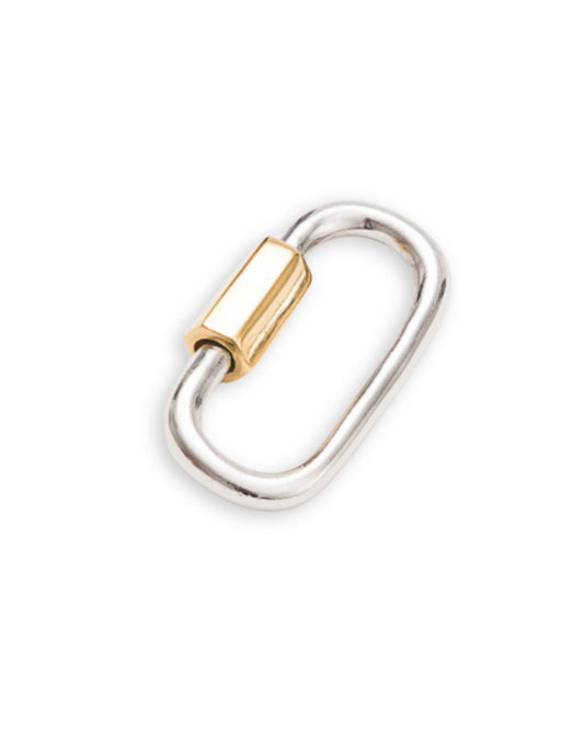 Carrier Lock Silver/Gold Vermeil Lock