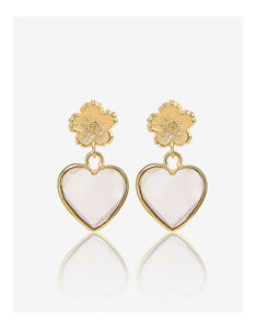 Love Notes Gold Earrings