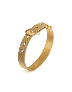Mesh Gold Belt Bracelet