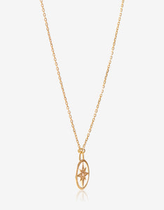 Aurora Topaz Gold Necklace