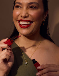 MODA Onyx Gold Necklace