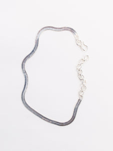 Anklet Snake Chain Silver