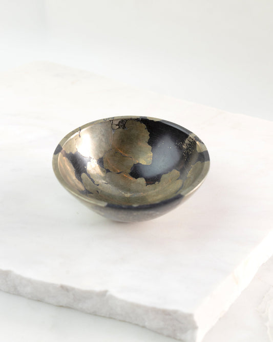 Pyrite Jewellery Bowl (large)