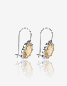 Citrine Silver Sunkissed Earrings