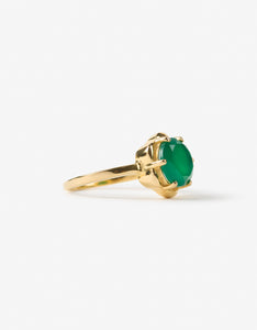 Green Onyx Gold Sunkissed Ring