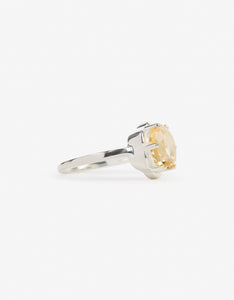 Citrine Silver Sunkissed Ring