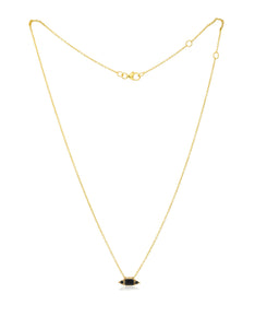 Onyx Gold Amer Necklace