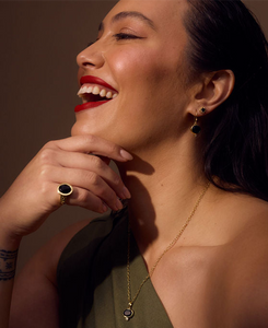 MODA Onyx Gold Ring