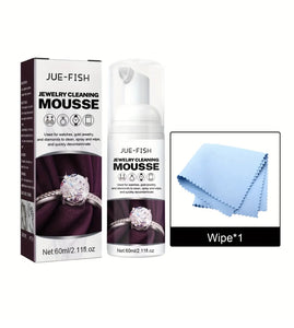 Jewellery Cleaner Mousse & cloth