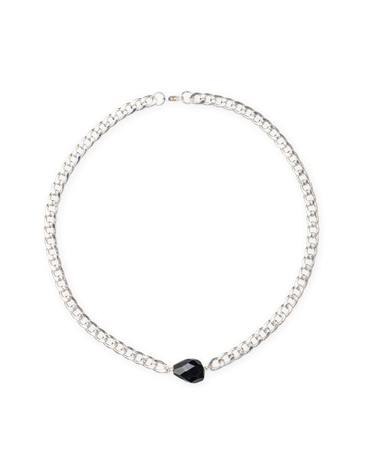 Onyx Silver Chunkette