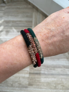 White Slim Bangle