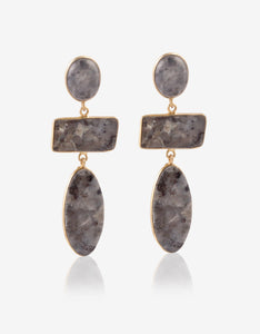 Labradorite Trio Earrings