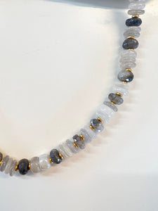 Labradorite & Moonstone Necklace