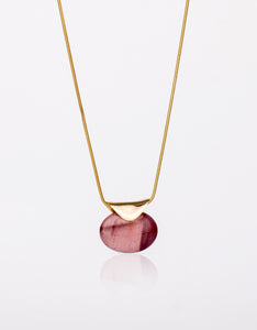 Mookaite Jasper Gold Necklace