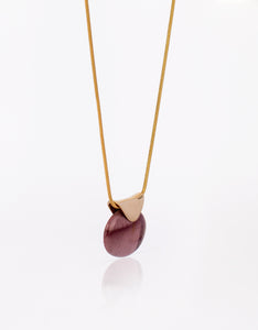 Mookaite Jasper Gold Necklace