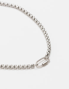 Wide Snake Chain Silver
