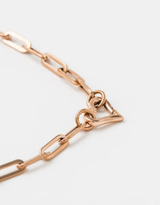 Rose Gold Heart Clasp Small