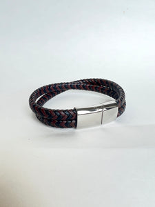 Leather Plaited Bracelet