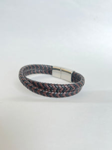 Leather Plaited Bracelet