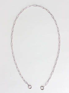 Cable Chain Silver (no clasp)