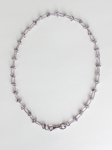 Knotted Silver Chain (w.clasp)