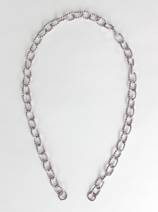 Twisted Silver Chain (no clasp)