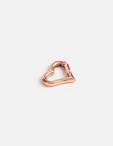 Rose Gold Heart Clasp Small