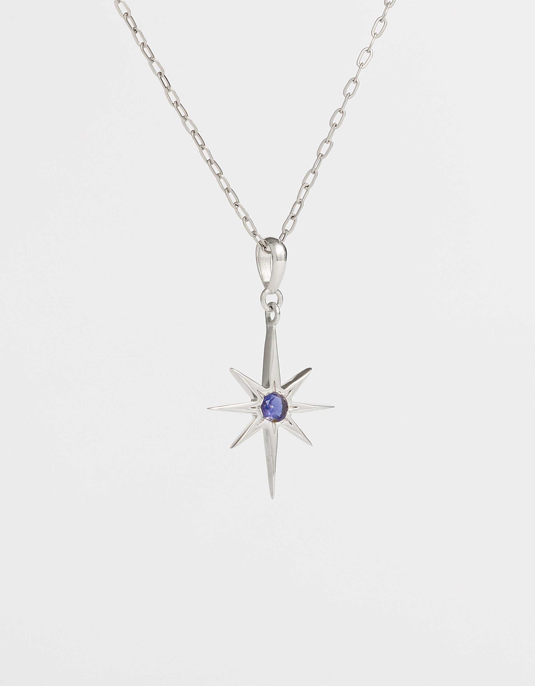 Silver Pendant North Star Necklace From The Patriot North Star
